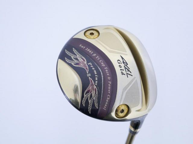 Fairway Wood : Tsuruya : หัวไม้ 5 Tsuruya AXEL Gold Premium II (รุ่นท๊อปสุด หายากมาก) Loft 18 Flex R