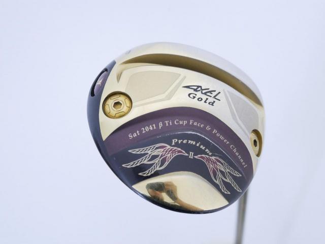 Fairway Wood : Tsuruya : หัวไม้ 5 Tsuruya AXEL Gold Premium II (รุ่นท๊อปสุด หายากมาก) Loft 18 Flex R