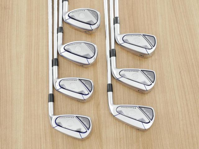 Iron set : Yamaha : ชุดเหล็ก Yamaha Inpres DriveStar (ออกปี 2023 ตีไกลที่สุด ไกลกว่าเหล็กทั่วไป 2 เบอร์ หน้าเด้งมากๆ) มีเหล็ก 6-Pw,Aw,As (7 ชิ้น) ก้านเหล็ก NS Pro 850 Neo Flex S