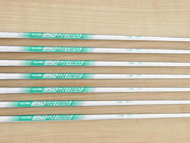 Iron set : Yamaha : ชุดเหล็ก Yamaha Inpres DriveStar (ออกปี 2023 ตีไกลที่สุด ไกลกว่าเหล็กทั่วไป 2 เบอร์ หน้าเด้งมากๆ) มีเหล็ก 6-Pw,Aw,As (7 ชิ้น) ก้านเหล็ก NS Pro 850 Neo Flex S