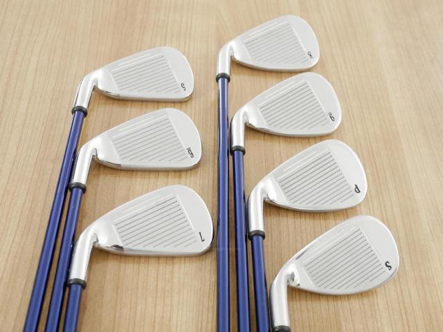Iron set : Callaway : ชุดเหล็ก Callaway X-22 มีเหล็ก 5-Pw,Sw (7 ชิ้น) ก้านกราไฟต์ Flex R