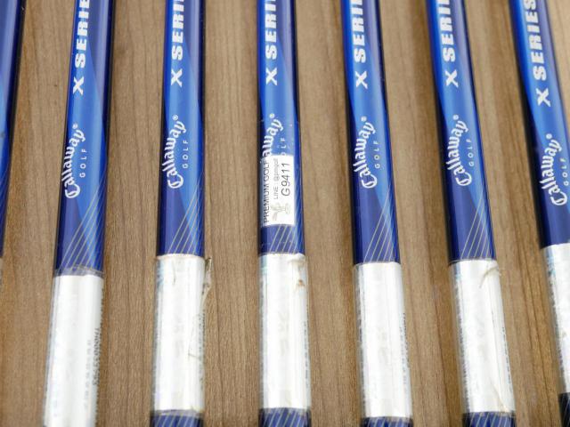Iron set : Callaway : ชุดเหล็ก Callaway X-22 มีเหล็ก 5-Pw,Sw (7 ชิ้น) ก้านกราไฟต์ Flex R