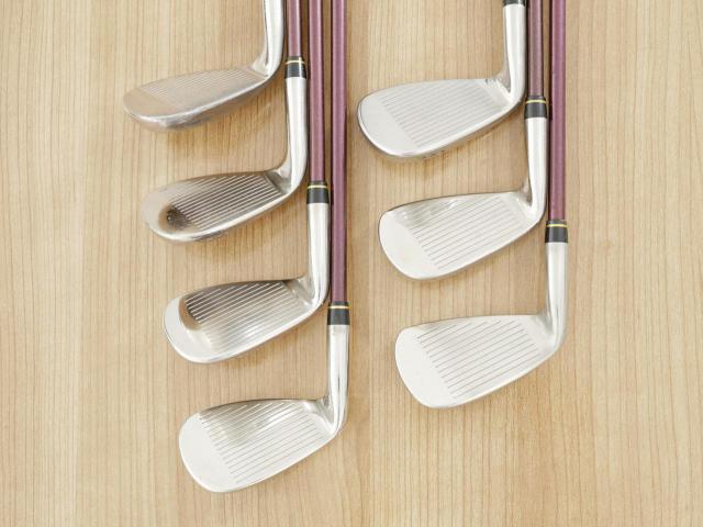 Lady club : All : ชุดเหล็ก S-Yard TX-V (Forged) มีเหล็ก 6-Pw,Aw,Sw (7 ชิ้น) ก้านกราไฟต์ Flex L