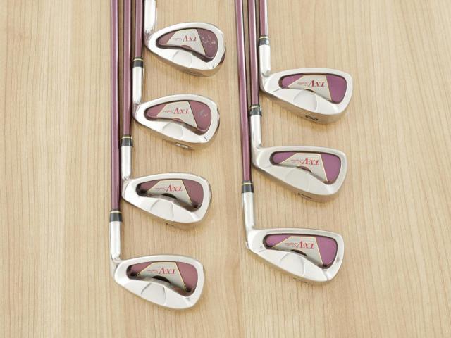 Lady club : All : ชุดเหล็ก S-Yard TX-V (Forged) มีเหล็ก 6-Pw,Aw,Sw (7 ชิ้น) ก้านกราไฟต์ Flex L
