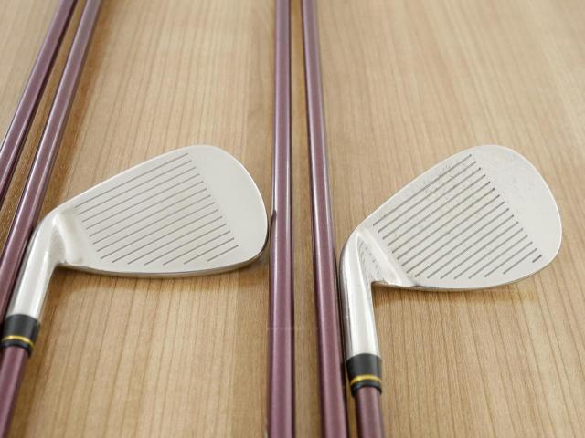 Lady club : All : ชุดเหล็ก S-Yard TX-V (Forged) มีเหล็ก 6-Pw,Aw,Sw (7 ชิ้น) ก้านกราไฟต์ Flex L