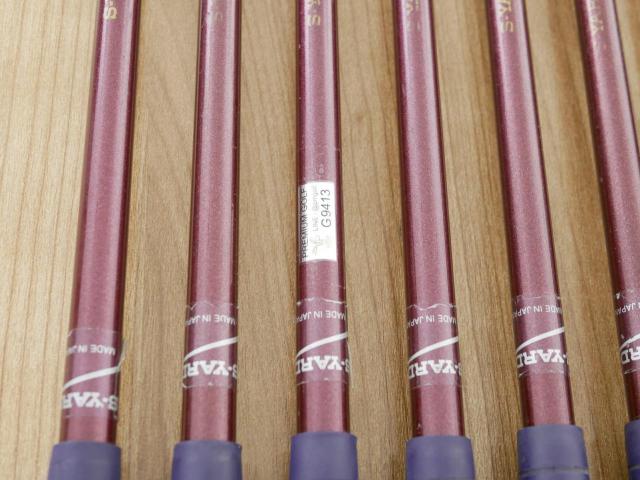 Lady club : All : ชุดเหล็ก S-Yard TX-V (Forged) มีเหล็ก 6-Pw,Aw,Sw (7 ชิ้น) ก้านกราไฟต์ Flex L