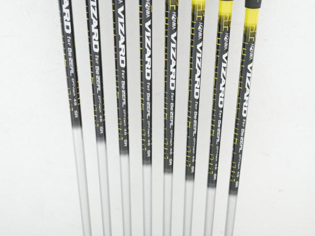 Iron set : Honma : ชุดเหล็ก Honma Bezeal 525 (ออกปี 2016 รุ่นนี้ใบใหญ่ที่สุดของ Honma) มีเหล็ก 4-11 (8 ชิ้น) ก้านกราไฟต์ Honma Vizard 48 Flex SR