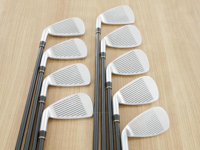 Iron set : Honma : **มีตำหนิ ก้าน 3 ดาว** ชุดเหล็ก Honma TwinMarks MG818 (รุ่นหายากก) มีเหล็ก 3-10,Sw (9 ชิ้น) ก้านกราไฟต์ ARMRQ 851 Flex R (3 ดาว)