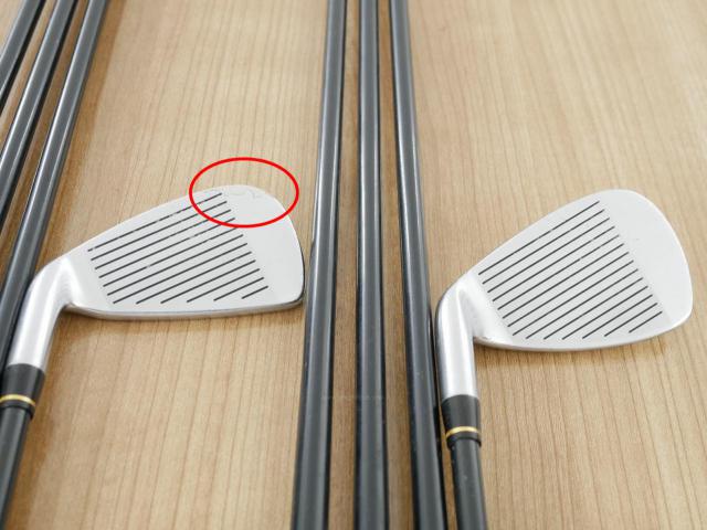 Iron set : Honma : **มีตำหนิ ก้าน 3 ดาว** ชุดเหล็ก Honma TwinMarks MG818 (รุ่นหายากก) มีเหล็ก 3-10,Sw (9 ชิ้น) ก้านกราไฟต์ ARMRQ 851 Flex R (3 ดาว)