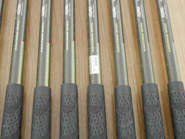 Iron set : Honma : **มีตำหนิ ก้าน 3 ดาว** ชุดเหล็ก Honma TwinMarks MG818 (รุ่นหายากก) มีเหล็ก 3-10,Sw (9 ชิ้น) ก้านกราไฟต์ ARMRQ 851 Flex R (3 ดาว)