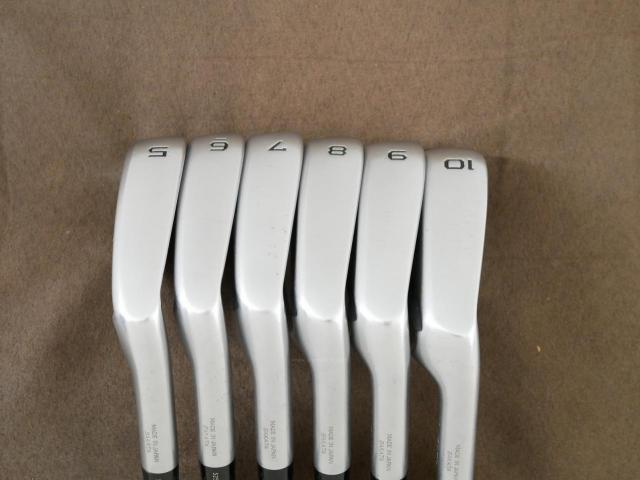 Iron set : Honma : ชุดเหล็ก Honma Tour World TW737P (ออกปี 2017) มีเหล็ก 5-10 (6 ชิ้น) ก้านเหล็ก NS Pro 950 Flex S