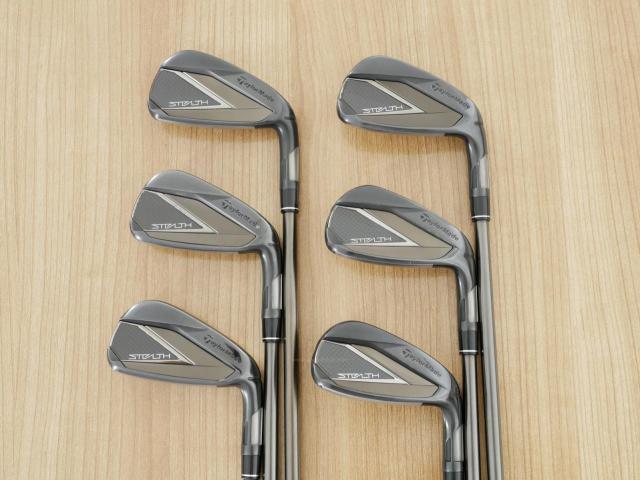 Iron set : Taylormade : ชุดเหล็ก Taylormade Stealth Black (หายากมากๆ ออกปี 2022 Japan Spec.) มีเหล็ก 5-Pw (6 ชิ้น) ก้านเหล็ก NS Pro 950 NEO Flex S