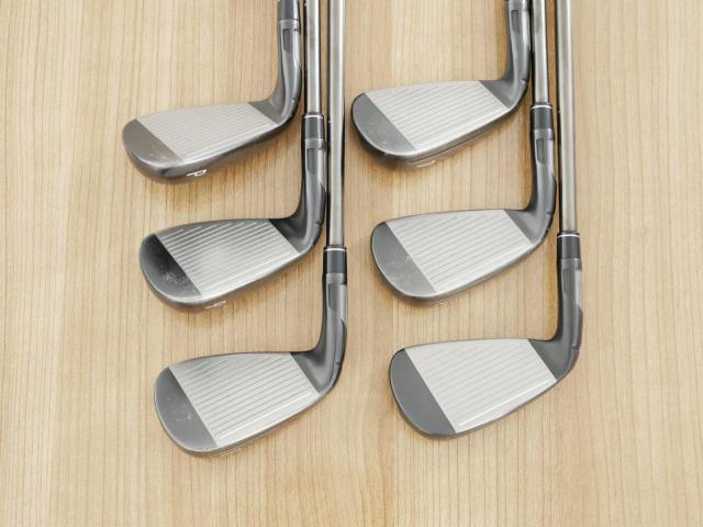 Iron set : Taylormade : ชุดเหล็ก Taylormade Stealth Black (หายากมากๆ ออกปี 2022 Japan Spec.) มีเหล็ก 5-Pw (6 ชิ้น) ก้านเหล็ก NS Pro 950 NEO Flex S