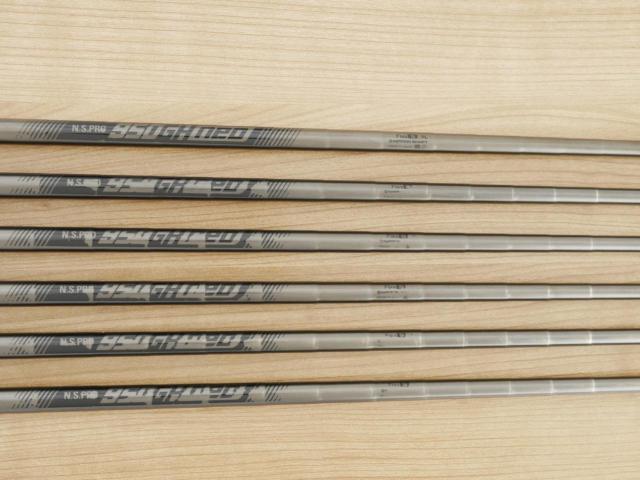 Iron set : Taylormade : ชุดเหล็ก Taylormade Stealth Black (หายากมากๆ ออกปี 2022 Japan Spec.) มีเหล็ก 5-Pw (6 ชิ้น) ก้านเหล็ก NS Pro 950 NEO Flex S