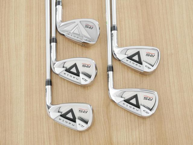 Iron set : PRGR : ชุดเหล็ก PRGR ID Nabla RS Titan Face (ปี 2015 หน้าเด้ง ตีไกล) มีเหล็ก 6-Pw (5 ชิ้น) ก้านกราไฟต์ Mitsubishi Rayon M-37 (Flex R)