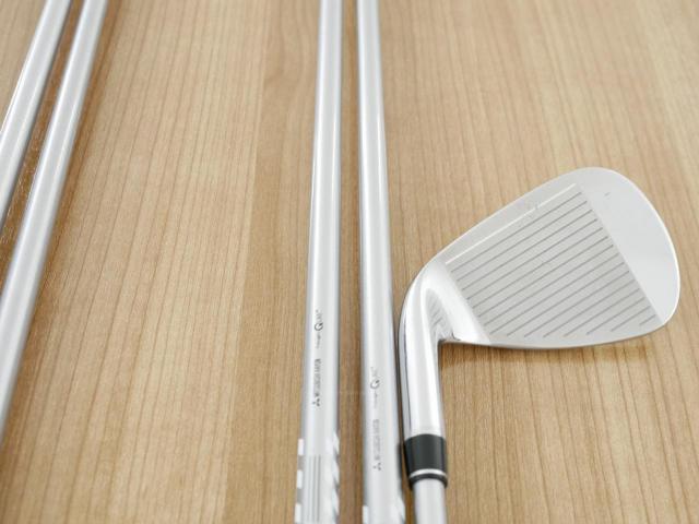 Iron set : PRGR : ชุดเหล็ก PRGR ID Nabla RS Titan Face (ปี 2015 หน้าเด้ง ตีไกล) มีเหล็ก 6-Pw (5 ชิ้น) ก้านกราไฟต์ Mitsubishi Rayon M-37 (Flex R)