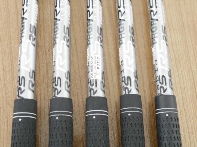 Iron set : PRGR : ชุดเหล็ก PRGR ID Nabla RS Titan Face (ปี 2015 หน้าเด้ง ตีไกล) มีเหล็ก 6-Pw (5 ชิ้น) ก้านกราไฟต์ Mitsubishi Rayon M-37 (Flex R)