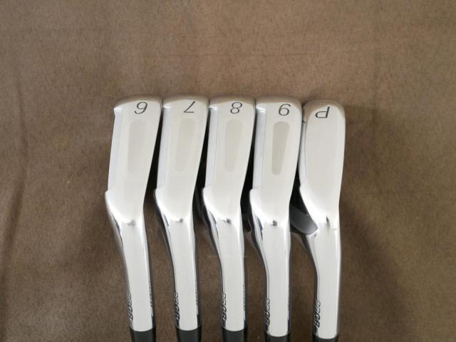 Iron set : PRGR : ชุดเหล็ก PRGR ID Nabla RS Titan Face (ปี 2015 หน้าเด้ง ตีไกล) มีเหล็ก 6-Pw (5 ชิ้น) ก้านกราไฟต์ Mitsubishi Rayon M-37 (Flex R)