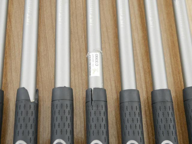 Iron set : PRGR : ชุดเหล็ก PRGR Red 505 (ใบใหญ่ หน้า Maraging ใส เด้ง) มีเหล็ก 5-Pw,Aw (7 ชิ้น) ก้านกราไฟต์ UST Mamiya ATTAS 60 Flex R
