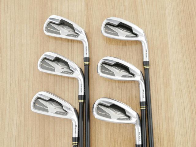 Iron set : Maruman : ชุดเหล็ก Maruman Conductor LX (ตีง่าย ไกล หน้า Maraging) มีเหล็ก 5-Pw (6 ชิ้น) ก้านกราไฟต์ Flex R