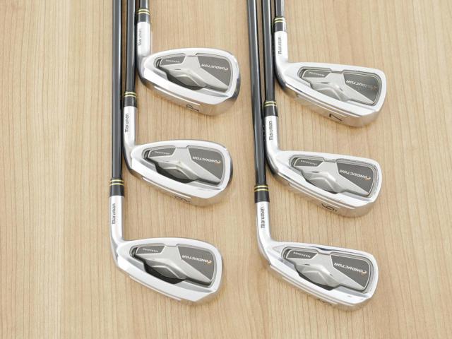 Iron set : Maruman : ชุดเหล็ก Maruman Conductor LX (ตีง่าย ไกล หน้า Maraging) มีเหล็ก 5-Pw (6 ชิ้น) ก้านกราไฟต์ Flex R