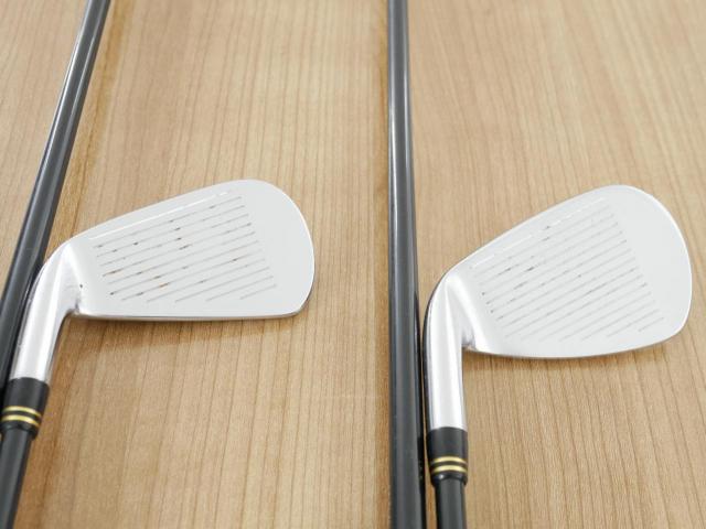 Iron set : Maruman : ชุดเหล็ก Maruman Conductor LX (ตีง่าย ไกล หน้า Maraging) มีเหล็ก 5-Pw,Aw,Sw (8 ชิ้น) ก้านกราไฟต์ Flex R