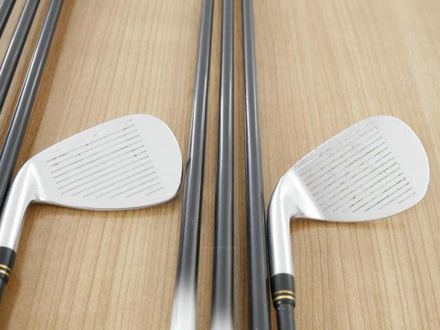 Iron set : Maruman : ชุดเหล็ก Maruman Conductor LX (ตีง่าย ไกล หน้า Maraging) มีเหล็ก 5-Pw,Aw,Sw (8 ชิ้น) ก้านกราไฟต์ Flex R