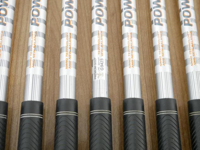 Iron set : Maruman : ชุดเหล็ก Maruman Conductor LX (ตีง่าย ไกล หน้า Maraging) มีเหล็ก 5-Pw,Aw,Sw (8 ชิ้น) ก้านกราไฟต์ Flex R