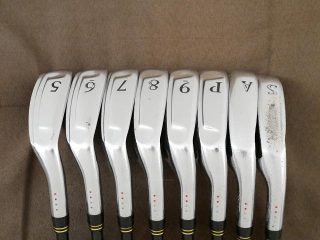 Iron set : Maruman : ชุดเหล็ก Maruman Conductor LX (ตีง่าย ไกล หน้า Maraging) มีเหล็ก 5-Pw,Aw,Sw (8 ชิ้น) ก้านกราไฟต์ Flex R