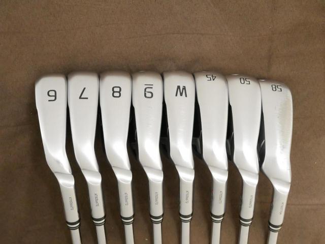 Iron set : Ping : ชุดเหล็ก Ping G430 (รุ่นล่าสุด ออกปี 2022 Japan Spec. ใบใหญ่ ง่าย ไกล) มีเหล็ก 6-W,45,50,58 (8 ชิ้น) ก้านเหล็ก Dynamic Gold EX Tour Issue S200