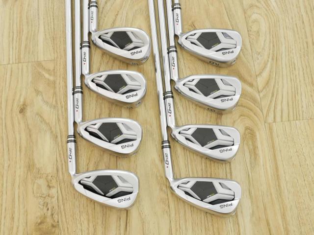 Iron set : Ping : ชุดเหล็ก Ping G430 (รุ่นล่าสุด ออกปี 2022 Japan Spec. ใบใหญ่ ง่าย ไกล) มีเหล็ก 6-W,45,50,58 (8 ชิ้น) ก้านเหล็ก Dynamic Gold EX Tour Issue S200