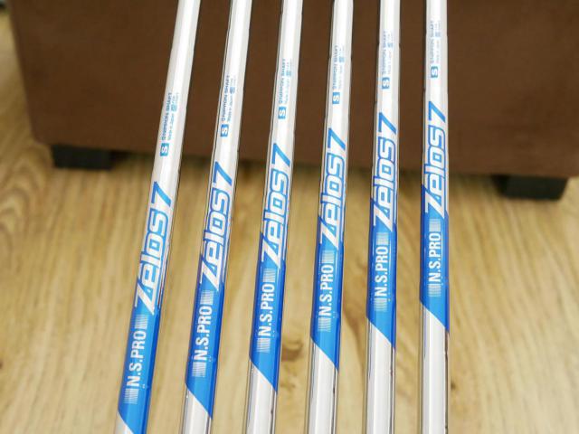 Iron set : Fourteen : ชุดเหล็ก Fourteen TP766 (รุ่นปี 2019 ตีง่าย ไกลมาก) มีเหล็ก 5-Pw (6 ชิ้น) ก้านเหล็ก NS Pro ZELOS 7 Flex S