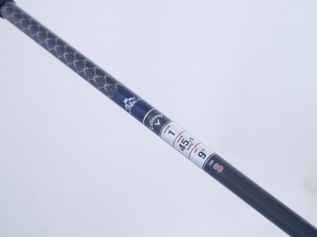 Driver : Callaway : ไดรเวอร์ Callaway Paradym Triple Diamond (รุ่นปี 2023 Low Spin สุดๆ) Loft 9 (ปรับได้) ก้าน Mitsubishi TENSEI 55 Flex S