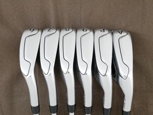 Iron set : Titleist : ชุดเหล็ก Titleist VG3 Type D Forged (รุ่นปี 2019 Japan Spec. ตีง่ายและไกลที่สุดของ Titleist) มีเหล็ก 6-Pw,Aw (6 ชิ้น) ก้านเหล็ก NS Pro 950 Flex S