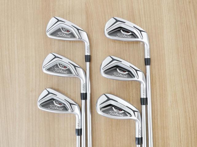 Iron set : Titleist : ชุดเหล็ก Titleist VG3 Type D Forged (รุ่นปี 2019 Japan Spec. ตีง่ายและไกลที่สุดของ Titleist) มีเหล็ก 6-Pw,Aw (6 ชิ้น) ก้านเหล็ก NS Pro 950 Flex S