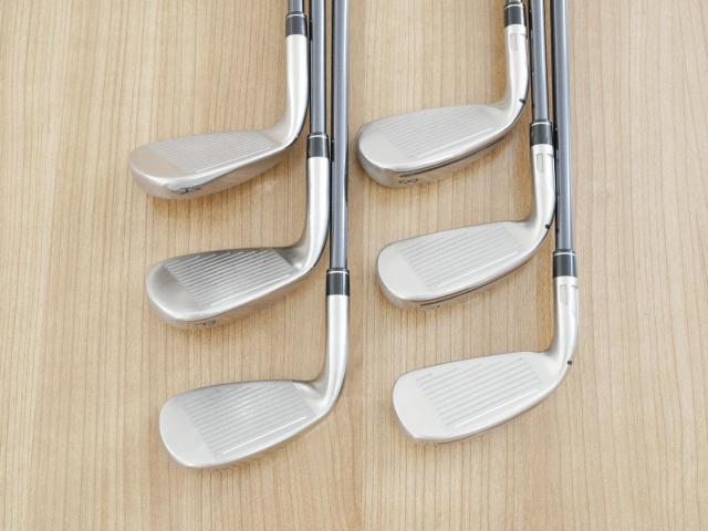 Iron set : Taylormade : ชุดเหล็ก Taylormade Stealth HD (ออกปี 2022 Japan Spec. ใบใหญ่มาก ตีง่ายสุดๆ) มีเหล็ก 6-Pw,Aw (6 ชิ้น) ก้านกราไฟต์ Mitsubishi Tensei TM60 Flex R