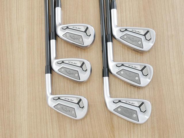 Iron set : Callaway : ชุดเหล็ก Callaway APEX TCB Forged (รุ่นปี 2022) มีเหล็ก 5-Pw (6 ชิ้น) ก้านกราไฟต์ Tour AD-65 II Flex S
