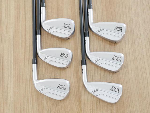 Iron set : PXG : ชุดเหล็ก PXG 0211 XCOR 2 (รุ่นปี 2023 หน้าเด้ง ตีไกลมากๆ) มีเหล็ก 5-Pw (6 ชิ้น) ก้านกราไฟต์ Mitsubishi MMT 70 Flex R