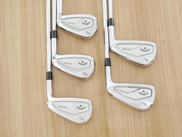 Iron set : Callaway : ชุดเหล็ก Callaway ELYTE Max Fast (ออกปี 2025 ตีง่ายมาก ไกล Japan Spec.) มีเหล็ก 6-Pw (5 ชิ้น) ก้านเหล็ก NS Pro ZELOS Flex S