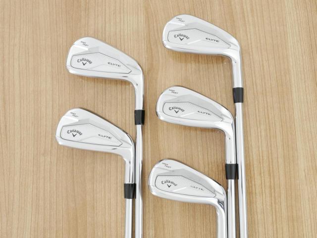 Iron set : Callaway : ชุดเหล็ก Callaway ELYTE Max Fast (ออกปี 2025 ตีง่ายมาก ไกล Japan Spec.) มีเหล็ก 6-Pw (5 ชิ้น) ก้านเหล็ก NS Pro ZELOS Flex S
