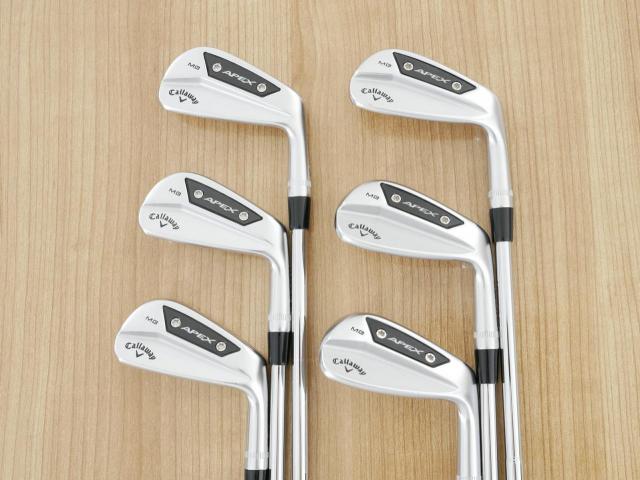 Iron set : Callaway : ชุดเหล็ก Callaway APEX MB Forged (ออกปี 2024) มีเหล็ก 5-10 (6 ชิ้น) ก้านเหล็ก Dynamic Gold MID 115 S200