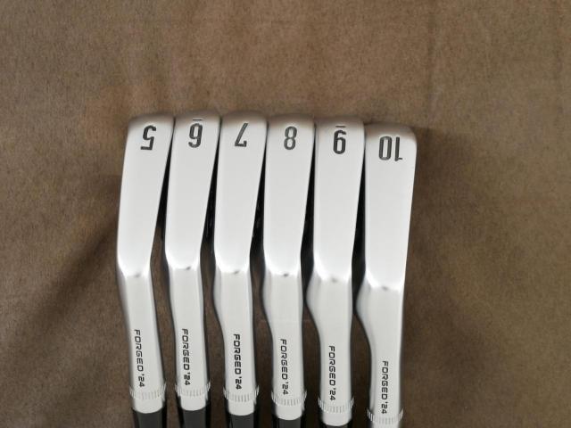 Iron set : Callaway : ชุดเหล็ก Callaway APEX MB Forged (ออกปี 2024) มีเหล็ก 5-10 (6 ชิ้น) ก้านเหล็ก Dynamic Gold MID 115 S200