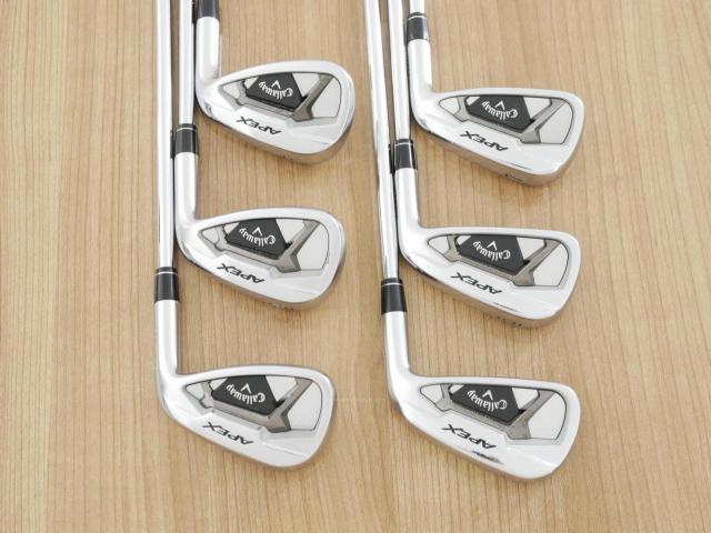 Iron set : Callaway : ชุดเหล็ก Callaway APEX Forged (รุ่นปี 2022) มีเหล็ก 5-Pw (6 ชิ้น) ก้านเหล็ก NS Pro ZELOS 8 Flex S