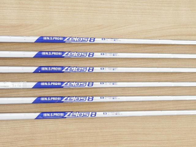 Iron set : Callaway : ชุดเหล็ก Callaway APEX Forged (รุ่นปี 2022) มีเหล็ก 5-Pw (6 ชิ้น) ก้านเหล็ก NS Pro ZELOS 8 Flex S