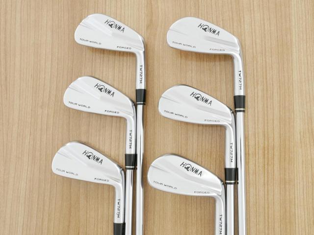 Iron set : Honma : ชุดเหล็ก Honma Tour World TW727M (Forged Blade ปี 2016) มีเหล็ก 5-10 (6 ชิ้น) ก้านเหล็ก NS Pro Zelos 7 Flex R