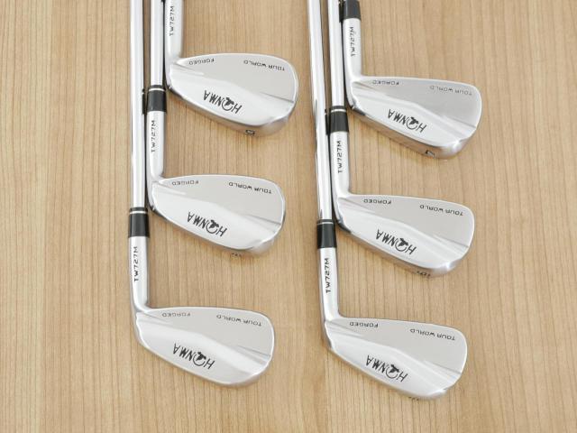 Iron set : Honma : ชุดเหล็ก Honma Tour World TW727M (Forged Blade ปี 2016) มีเหล็ก 5-10 (6 ชิ้น) ก้านเหล็ก NS Pro Zelos 7 Flex R