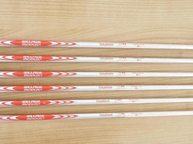 Iron set : Taylormade : ชุดเหล็ก Taylormade P790 (ตัวท้อปสุด ปี 2022 Japan Spec.) มีเหล็ก 5-Pw (6 ชิ้น) ก้านเหล็ก NS Pro Modus 105 Flex S