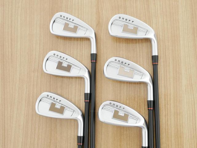 Iron set : Daiwa : ชุดเหล็ก Daiwa OnOff AKA (ออกปี 2024 ตีง่าย ไกล หน้าเด้ง บางเพียง 1.9 มิล) มีเหล็ก 5-Pw (6 ชิ้น) ก้านกราไฟต์ KBS PGI 60 Flex R
