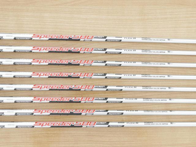 Iron set : Katana : ชุดเหล็ก Katana Voltio NINJA X (ออกปี 2020 หน้าเด้ง ตีไกลมากๆ) มีเหล็ก 6-Pw,Aw,As,Sw (8 ชิ้น) ก้านกราไฟต์ Fujikura Speeder 588 Flex R