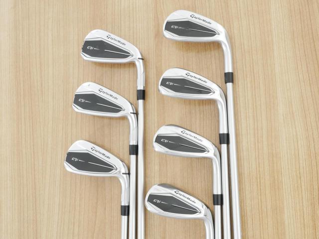 Lady club : All : ชุดเหล็ก Taylormade Qi (ออกปี 2024 Japan Spec.) มีเหล็ก 6-Pw,Aw,Sw (7 ชิ้น) ก้านกราไฟต์ Mitsubishi ELDIO TM40 Flex L